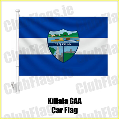 Killala GAA Car Flag - ClubFlags.ie