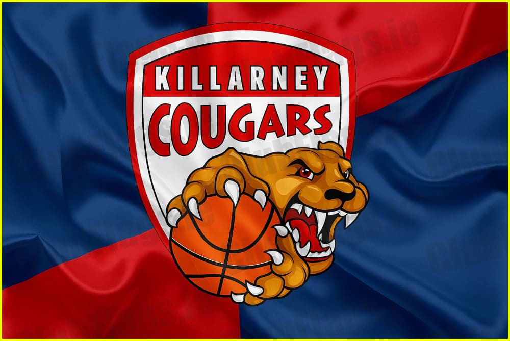 Killarney Cougars Basketball Club Flag - Basketball Clubs