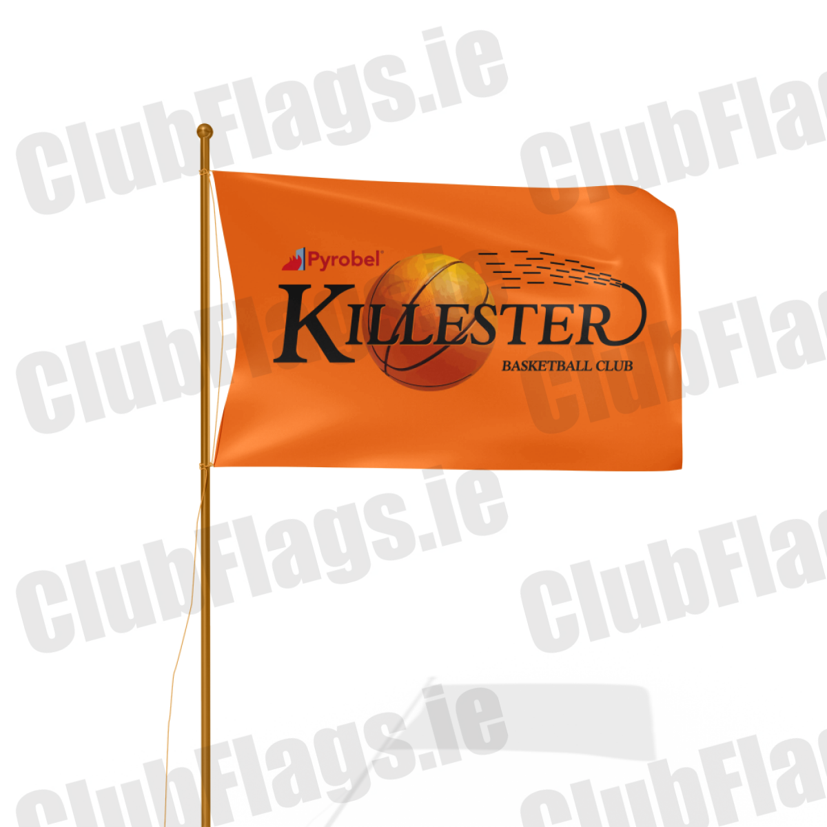 Killester Basketball Club Flag - Basketball Club