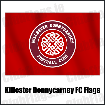 Killester Donnycarney FC Flags with the club crest and colours, Dublin Football - ClubFlags.ie