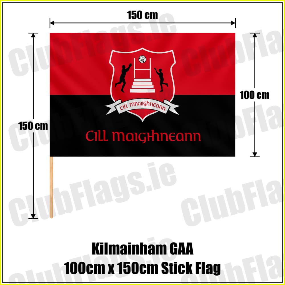 Kilmainham GAA 100cm x 150cm Stick Flag - ClubFlags.ie