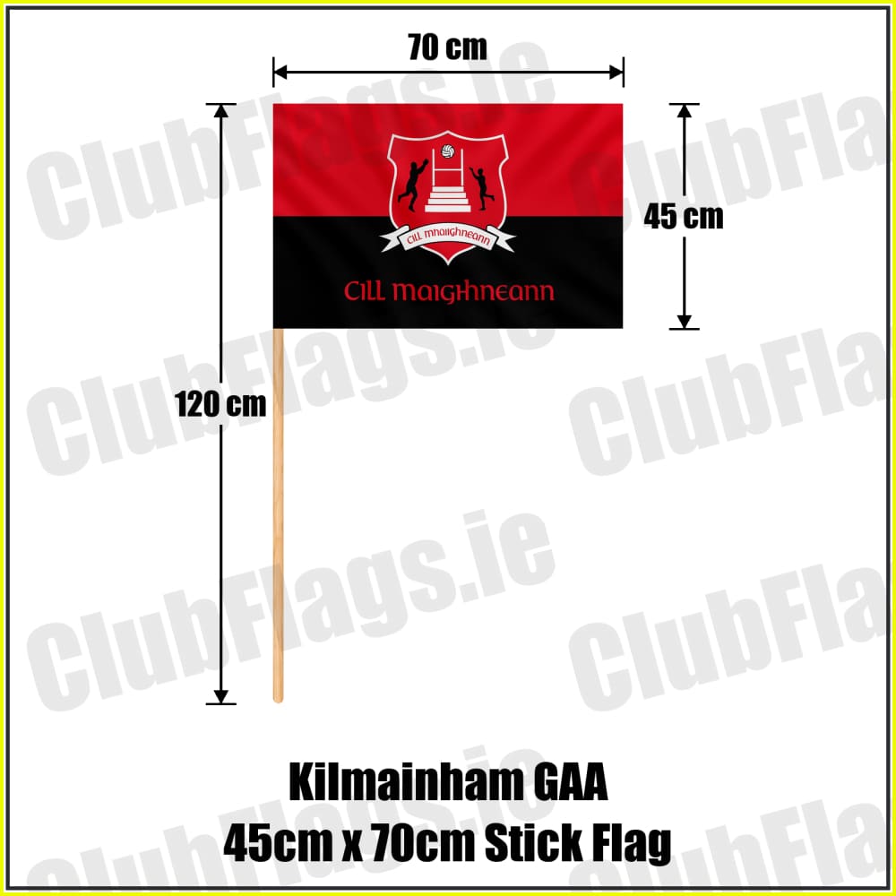 Kilmainham GAA 45cm x 70cm Stick Flag - ClubFlags.ie