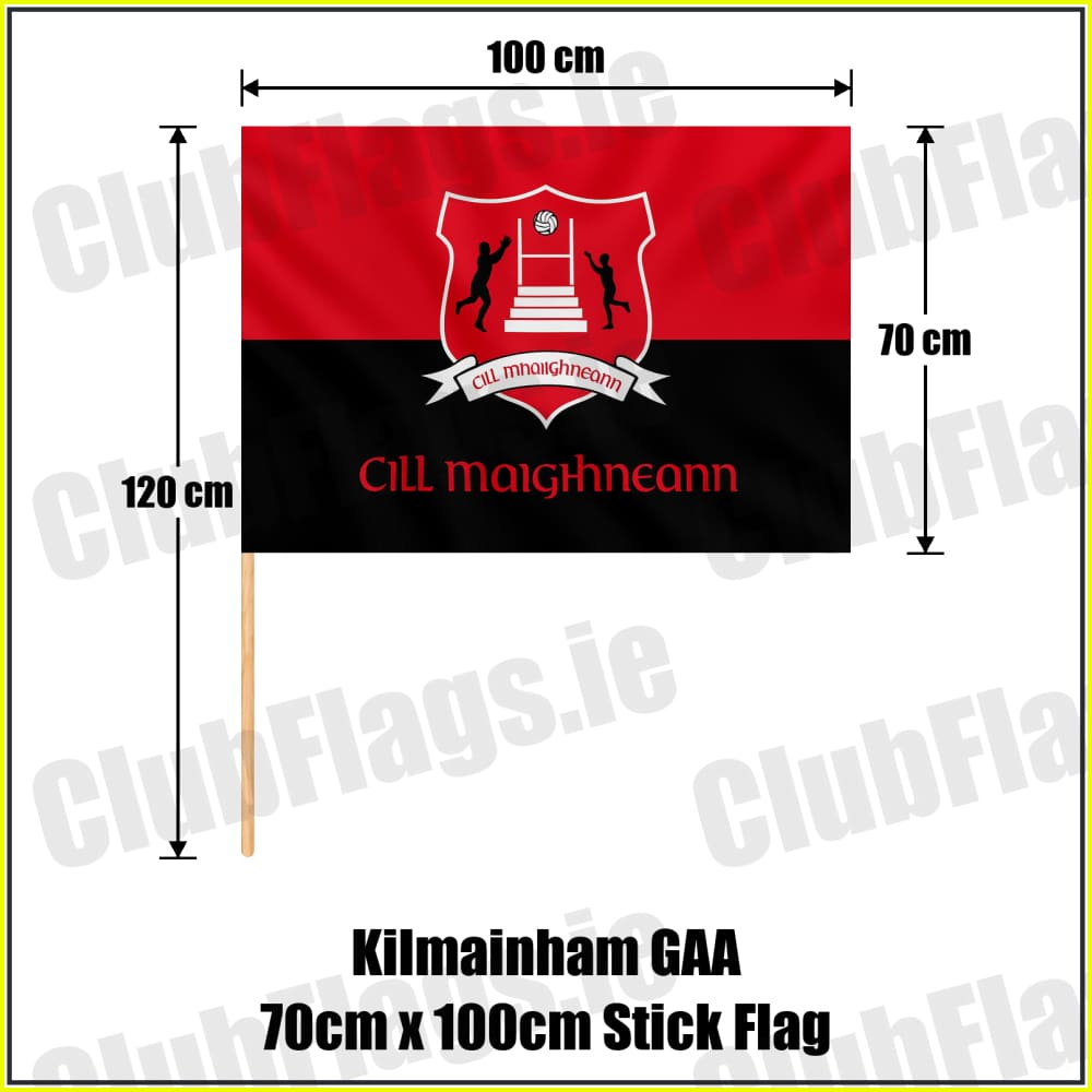 Kilmainham GAA 70cm x 100cm Stick Flag - ClubFlags.ie
