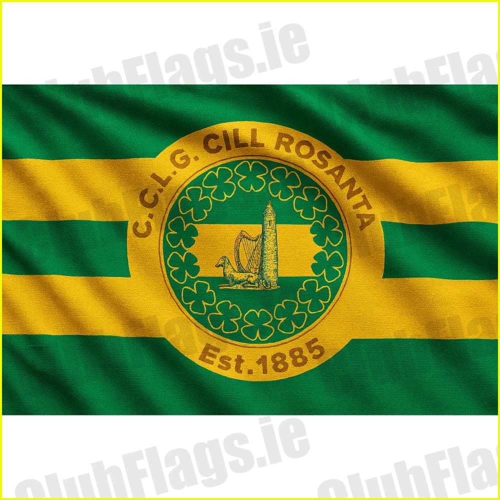 Kilrossanty GAA club flag artwork - ClubFlags.ie