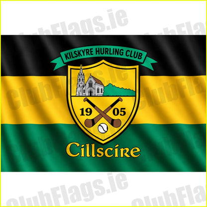 Kilskyre Hurling Club club flag artwork - ClubFlags.ie