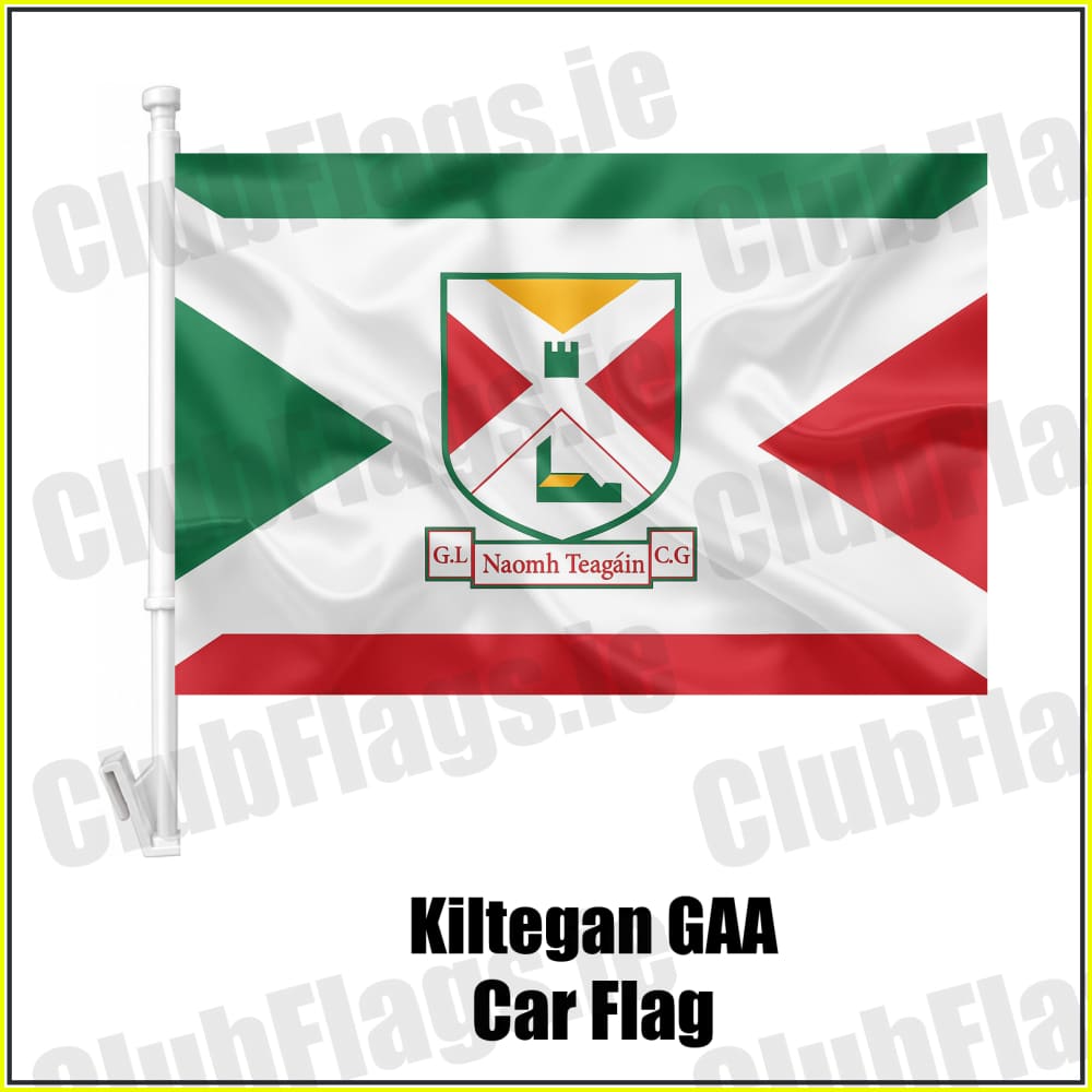 Kiltegan GAA Car Flag - ClubFlags.ie