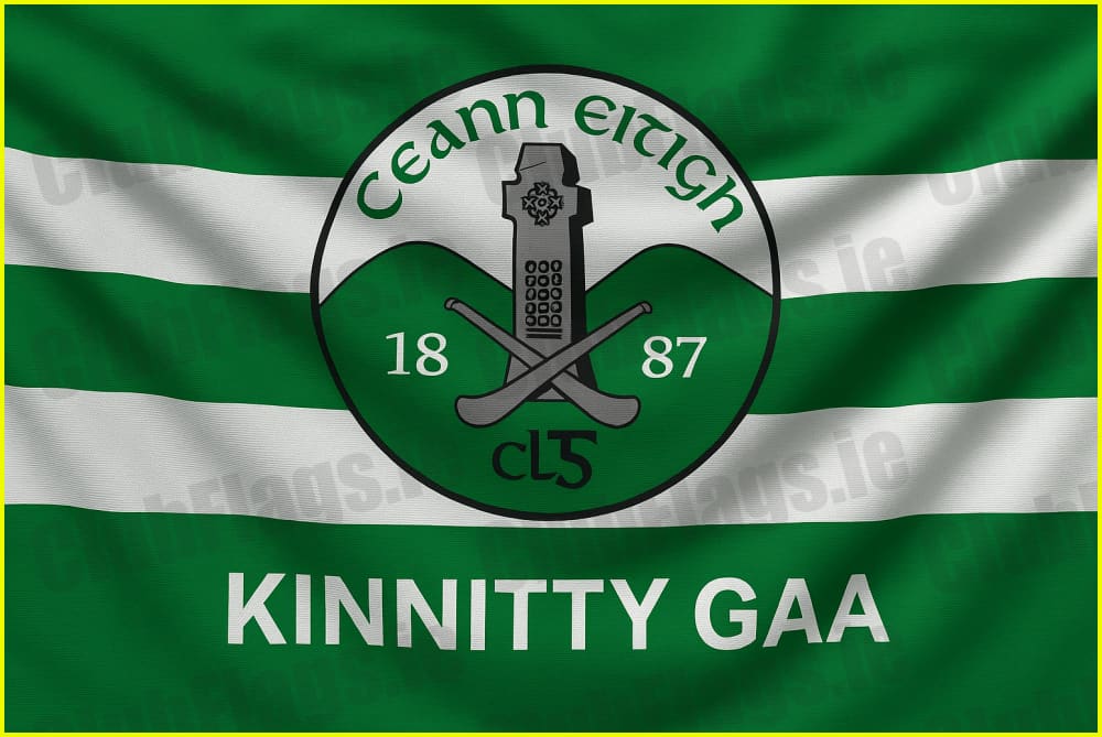 Kinnitty GAA Club Flag - GAA Clubs