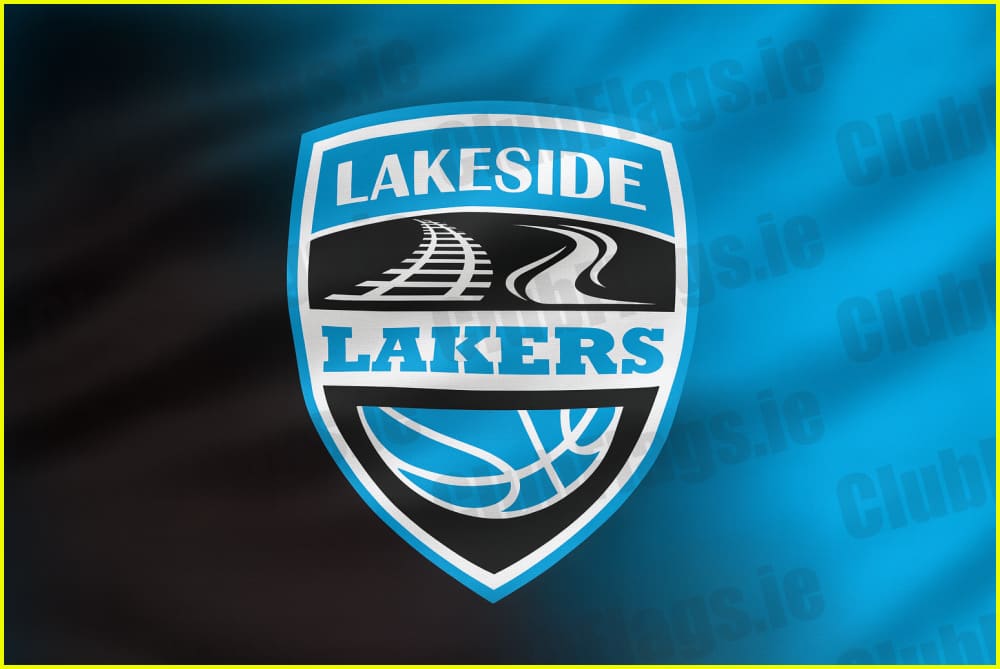Lakeside Lakers Basketball Club Flag - Basketball Clubs
