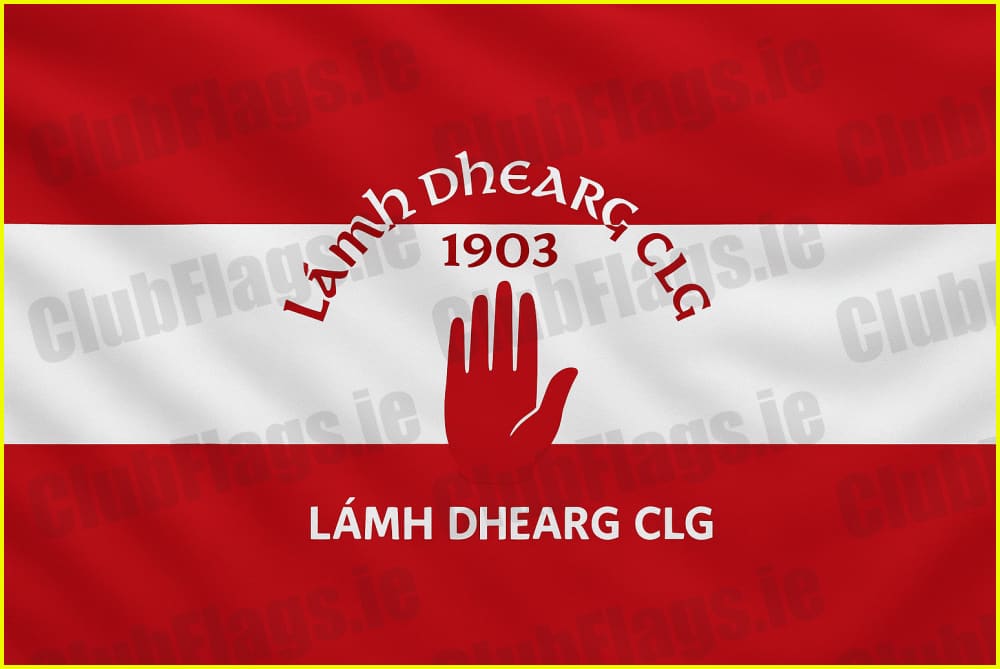 Lamh Dhearg GAC Club Flag - GAA Clubs