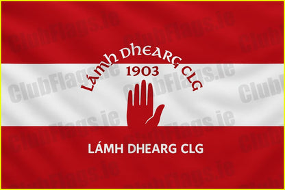 Lamh Dhearg GAC Club Flag - GAA Clubs