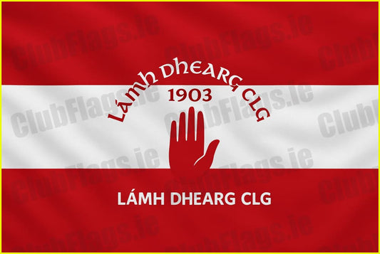 Lamh Dhearg GAC Club Flag - GAA Clubs
