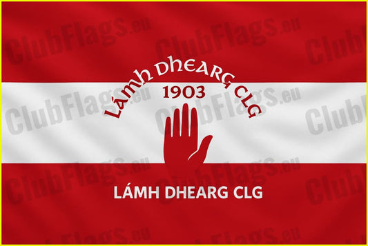 Lamh Dhearg GAC Club Flag - GAA Clubs
