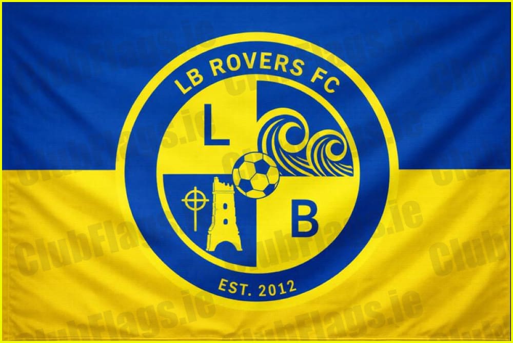 LB Rovers Football Club Flag - Football Clubs