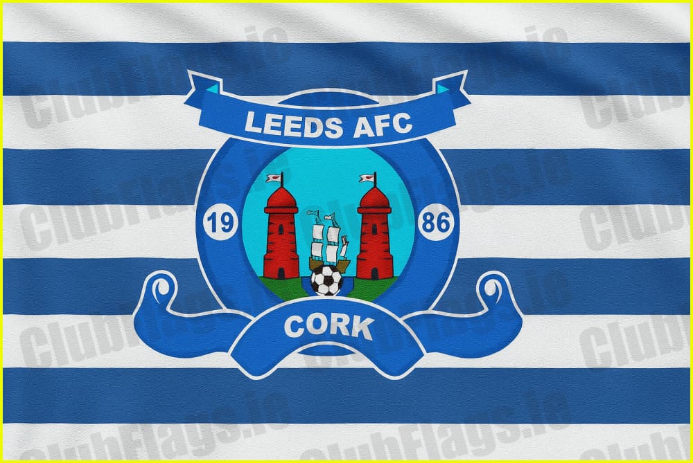 Leeds AFC Cork Flag - Football Clubs