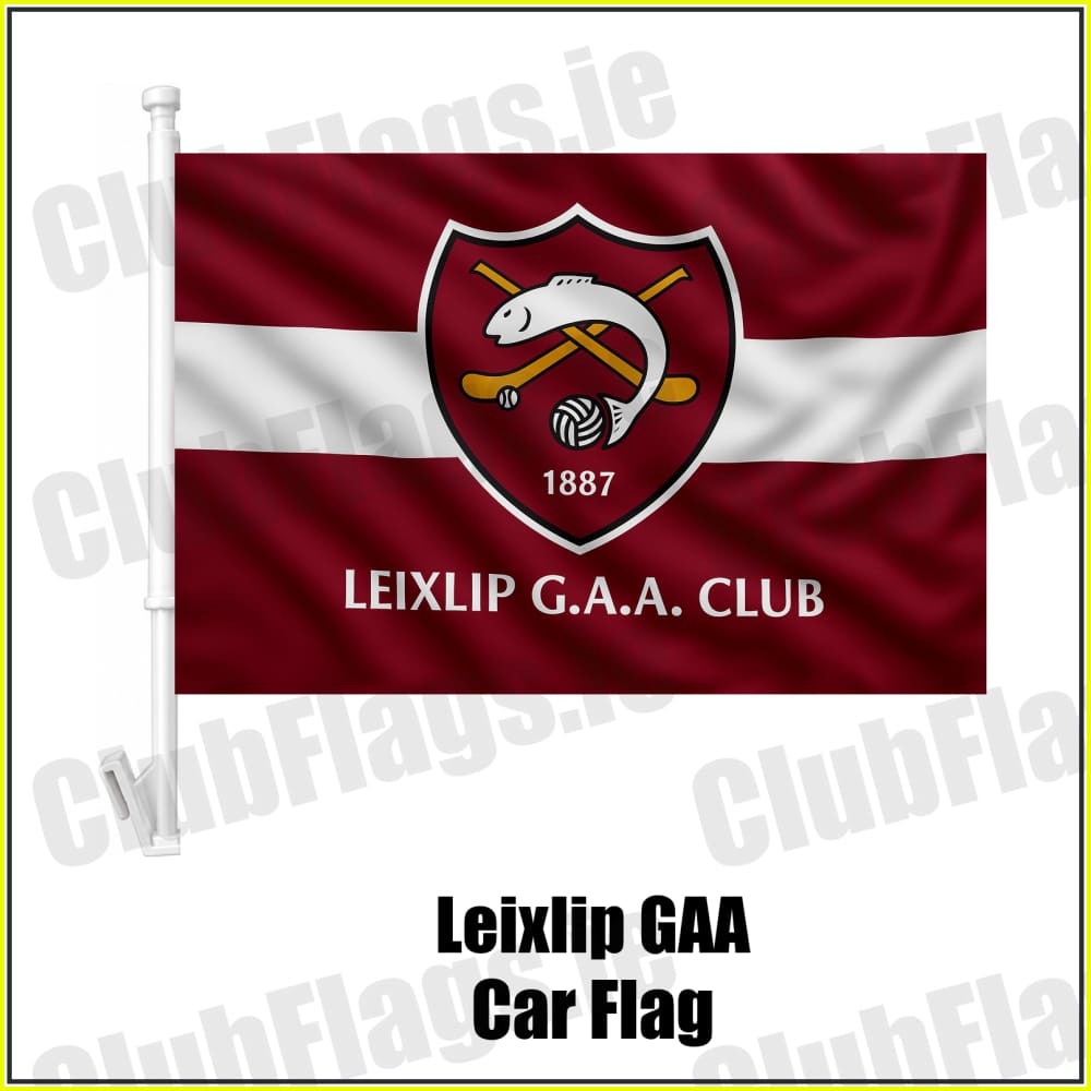 Leixlip GAA Car Flag - ClubFlags.ie