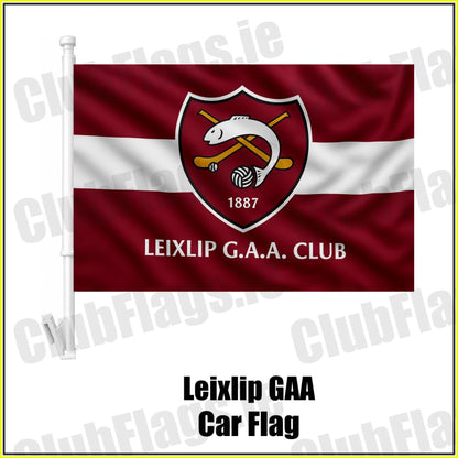 Leixlip GAA Car Flag - ClubFlags.ie