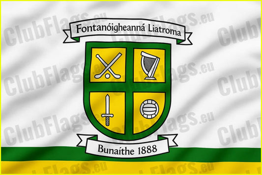 Liatroim Fontenoys GAA Club Flag - GAA Clubs