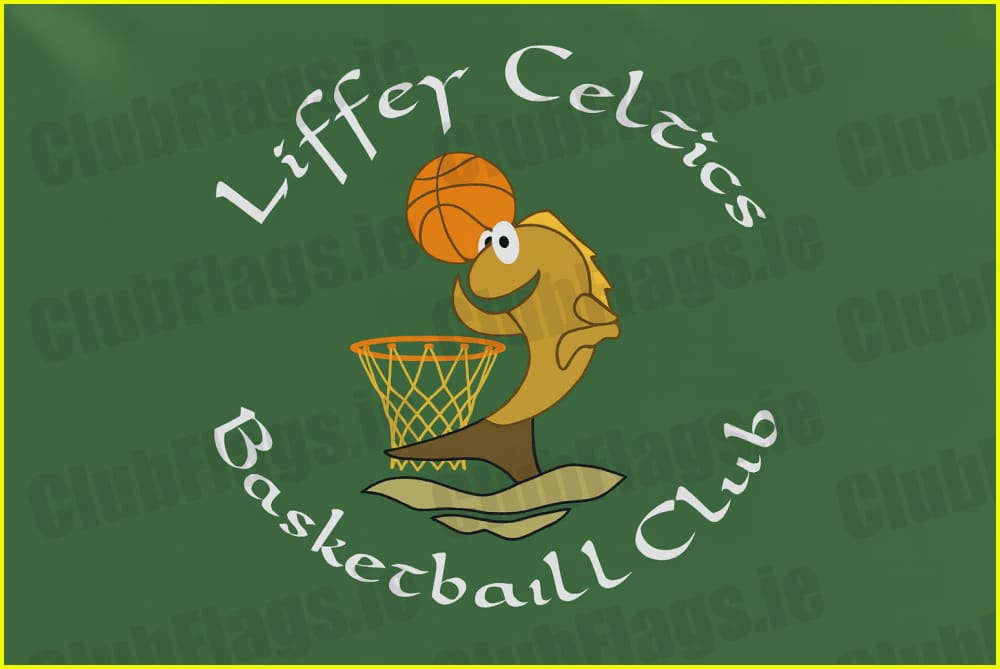 Liffey Celtics Basketball Club Flag - Basketball Clubs