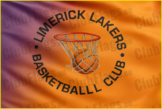 Limerick Lakers Basketball Club Flag - Basketball Clubs