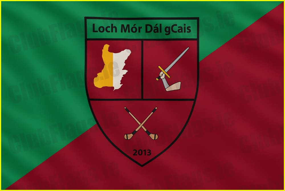 Lochmore Dal gCais GAC Club Flags - GAA Clubs