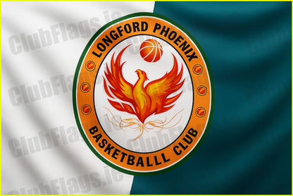 Longford Phoenix Basketball Club Flag - Basketball Clubs