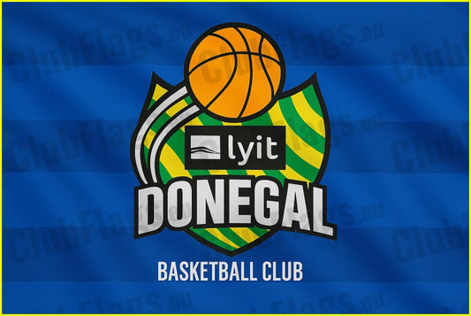 LYIT Donegal Basketball Club Flag - Basketball Clubs