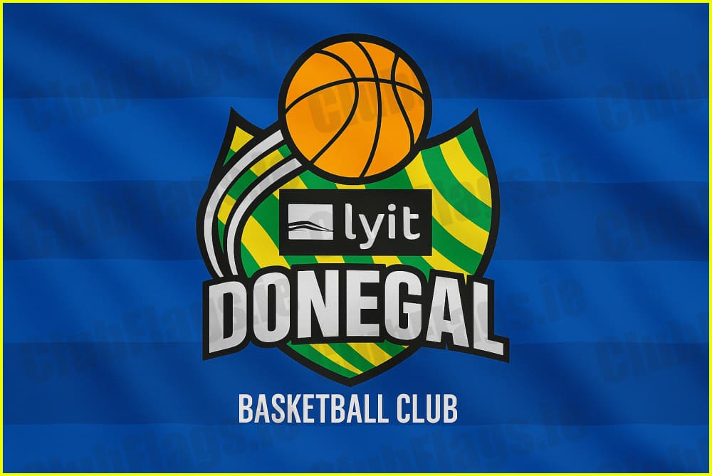 LYIT Donegal Basketball Club Flag - Basketball Clubs