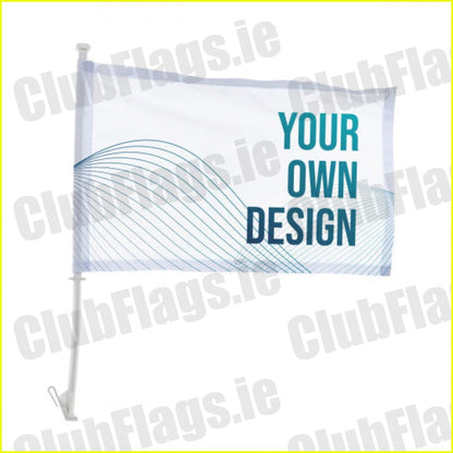 Mallow Town FC Flag - Car Flag / Cork - Soccer Clubs