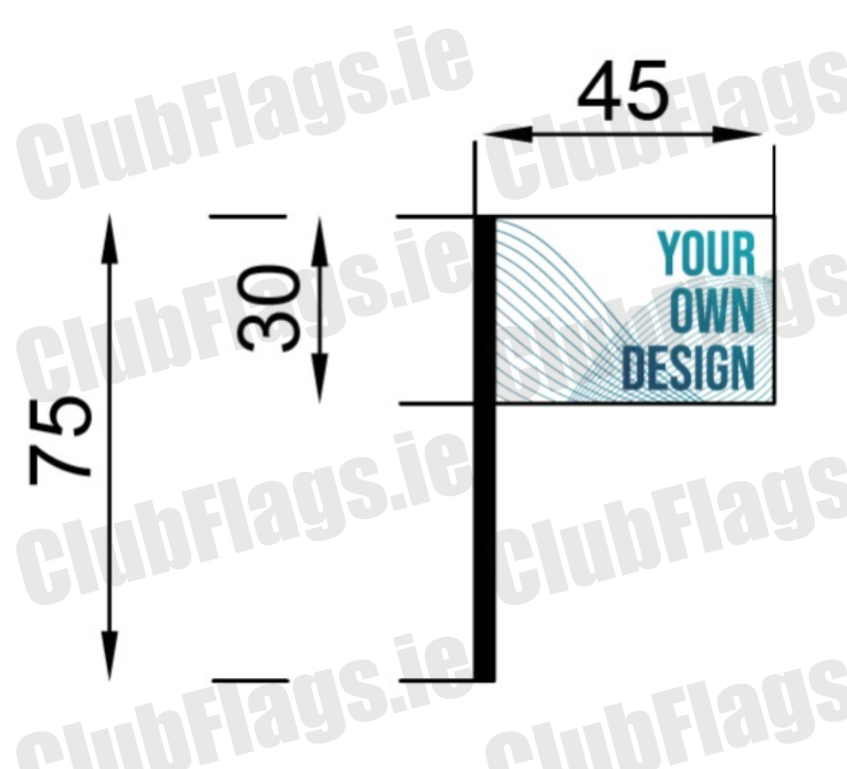 Mallow Utd FC Flag - Soccer Clubs