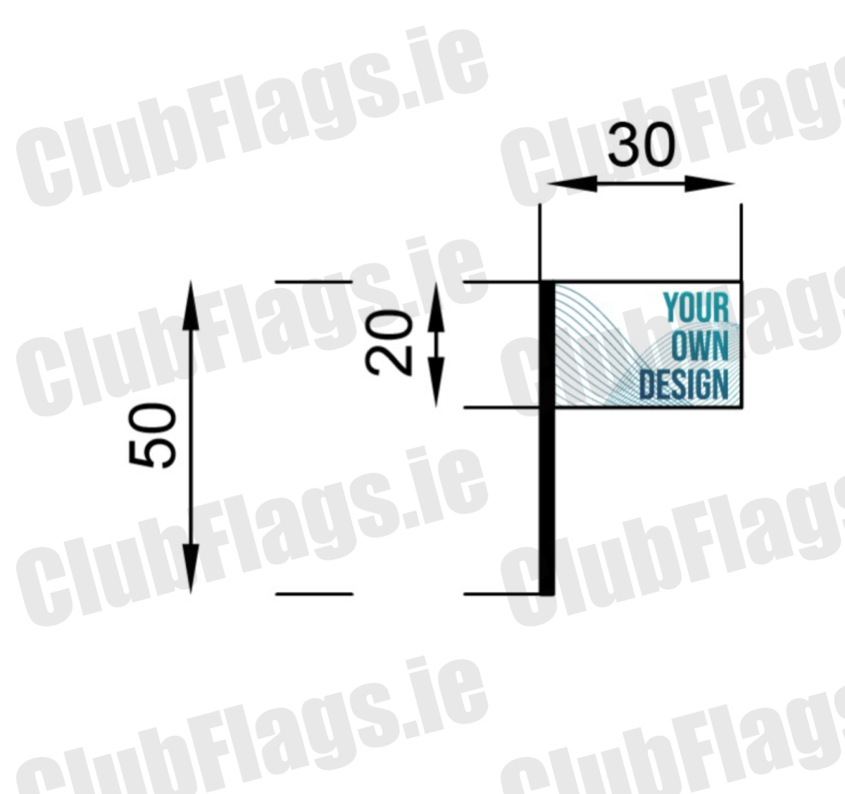 Mallow Utd FC Flag - Soccer Clubs