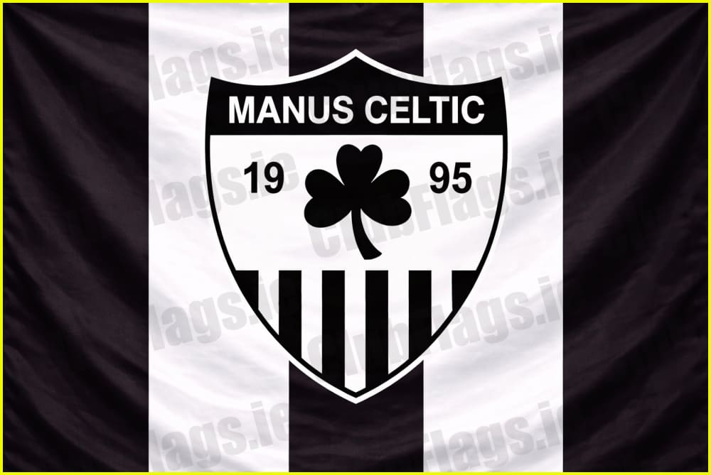 Manus Celtic FC Flag - Football Clubs