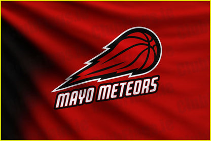 Mayo Meteors Basketball Club Flag - Basketball Clubs