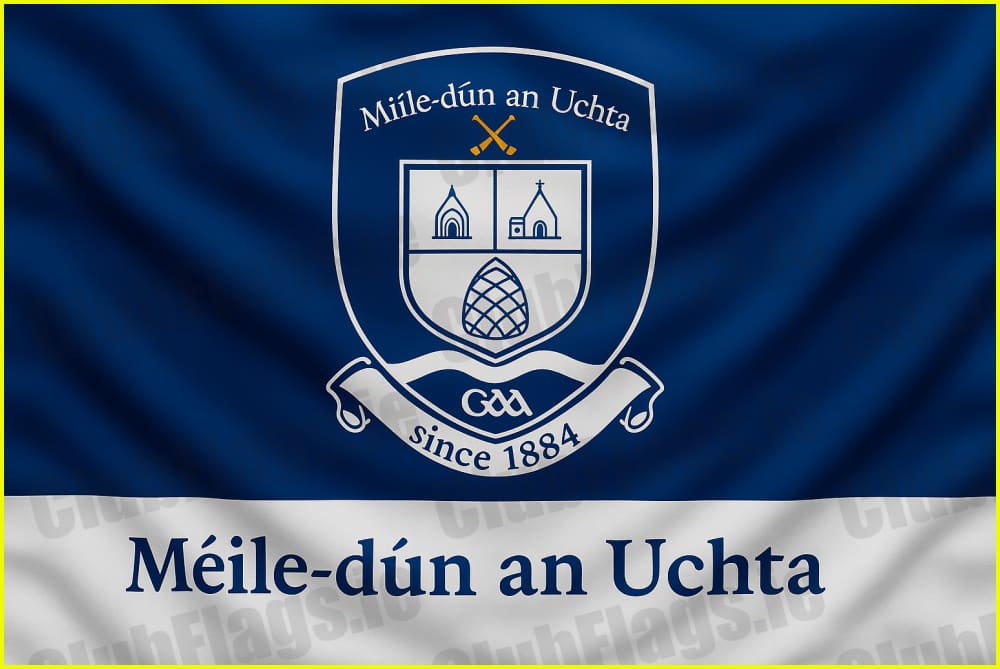 Meelick Eyrecourt GAA Club Flag - GAA Clubs