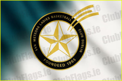 Meteors Basketball Club Flag - Basketball Clubs