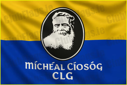 Mícheál Cíosóg GAA Club Flag - GAA Clubs