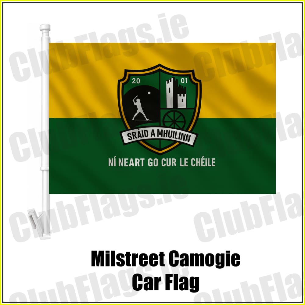 Milstreet Camogie Car Flag - ClubFlags.ie