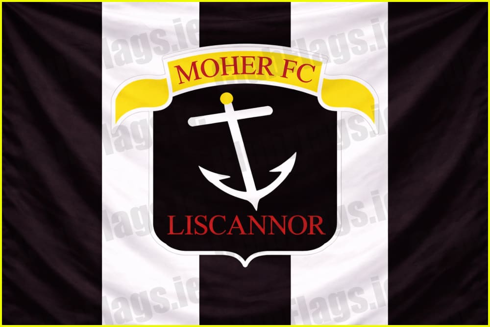 Moher Liscannor Football Club Flag - Football Clubs