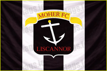 Moher Liscannor Football Club Flag - Football Clubs