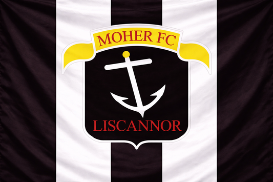 Moher Liscannor Football Club Flag - Football Clubs