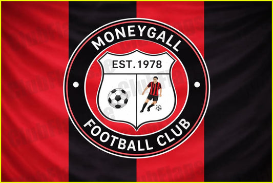 Monegall Fooball Club Flag - Football Clubs