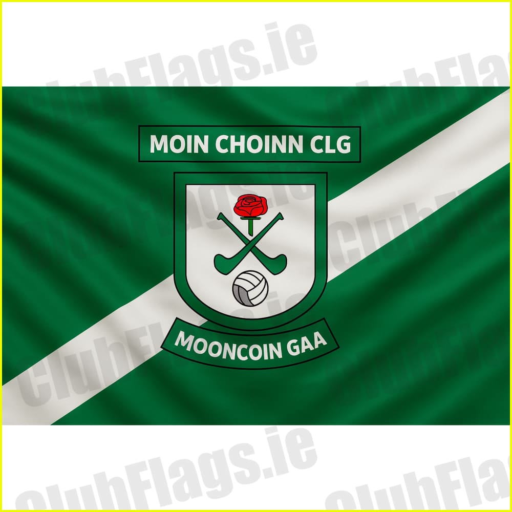 Mooncoin GAA club flag artwork - ClubFlags.ie