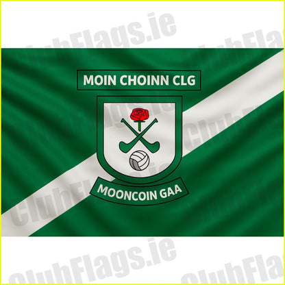 Mooncoin GAA club flag artwork - ClubFlags.ie
