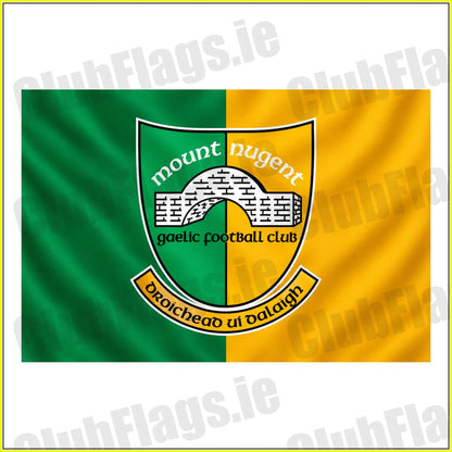 Mount Nugent GAA club flag artwork - ClubFlags.ie