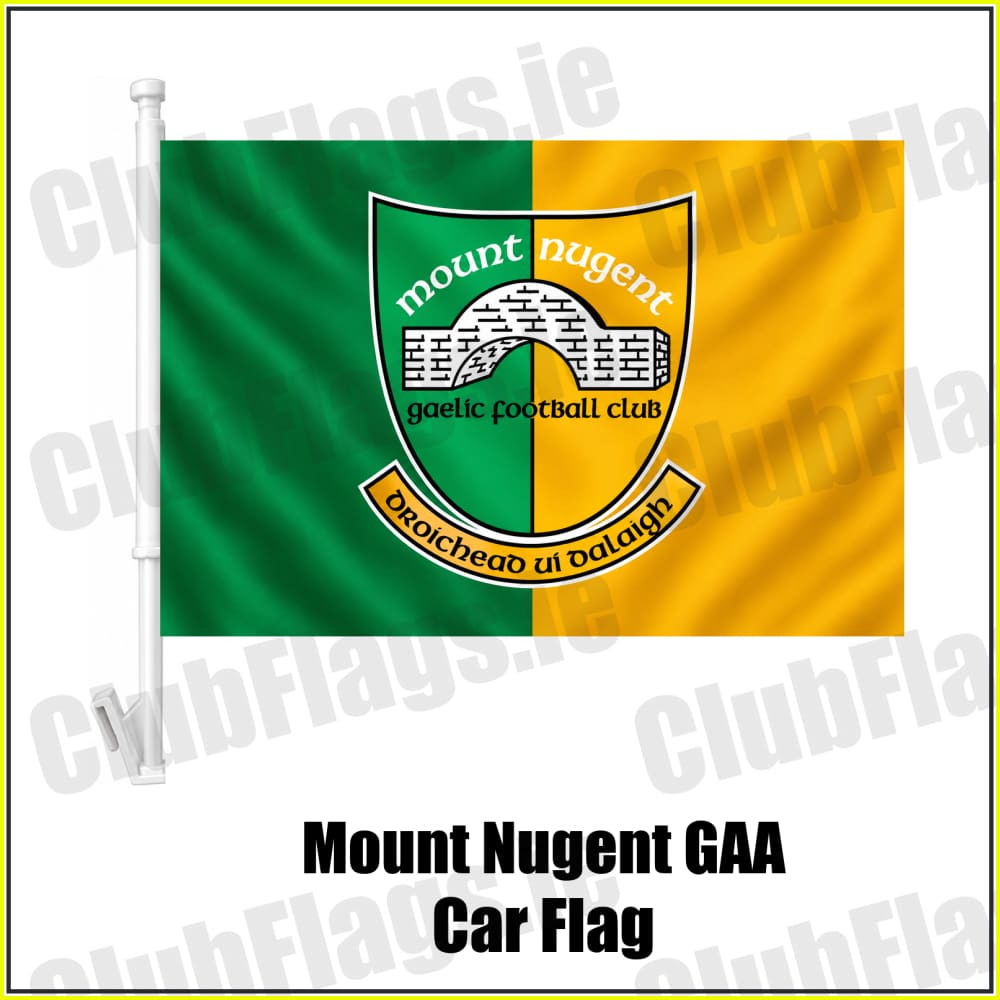 Mount Nugent GAA Car Flag - ClubFlags.ie
