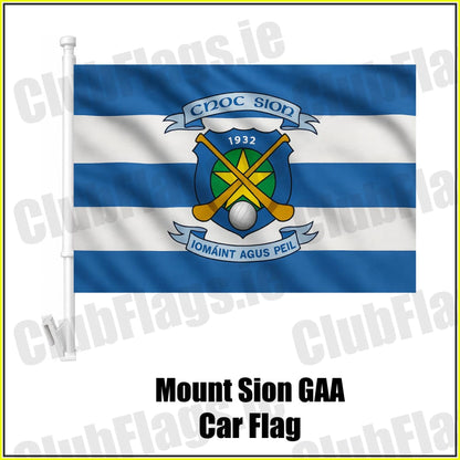 Mount Sion GAA Car Flag - ClubFlags.ie