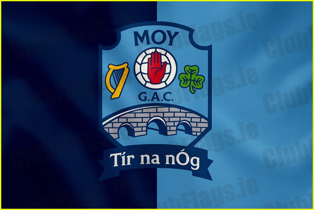 Moy Tír na nÓg GAA Club Flag - GAA Clubs