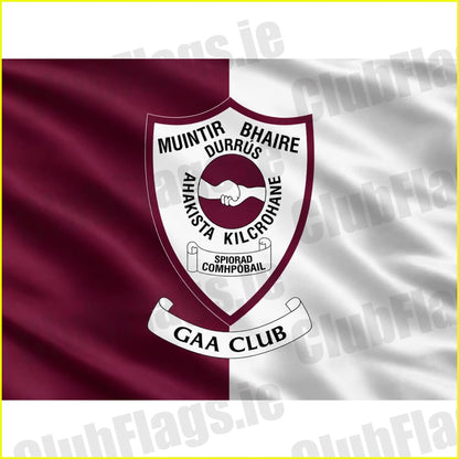 Muintir Bháire GAA club flag artwork - ClubFlags.ie