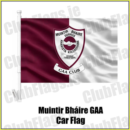 Muintir Bháire GAA Car Flag - ClubFlags.ie
