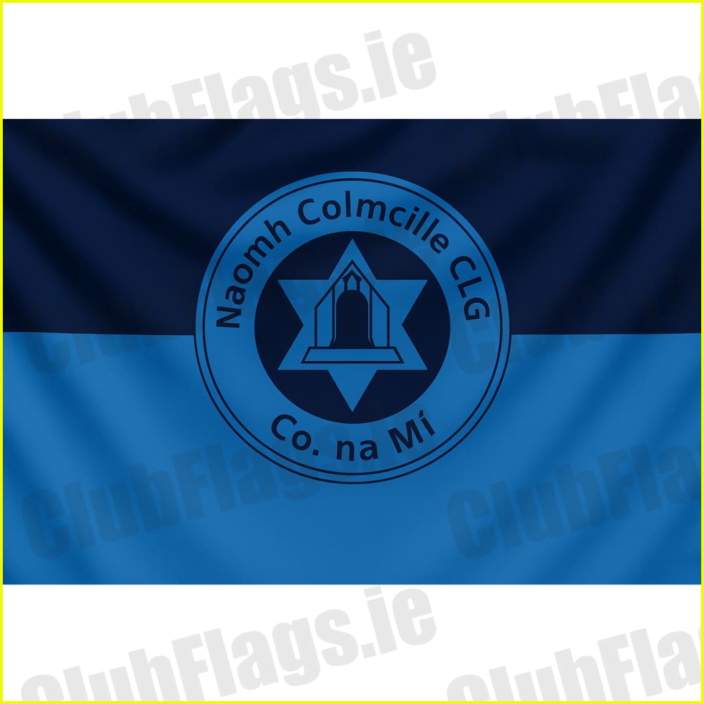 Naomh Colmcille GAA club flag artwork - ClubFlags.ie