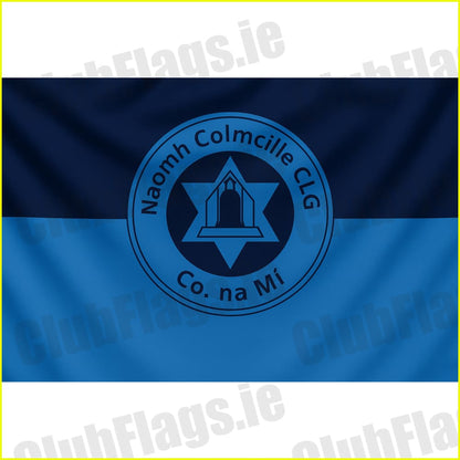 Naomh Colmcille GAA club flag artwork - ClubFlags.ie